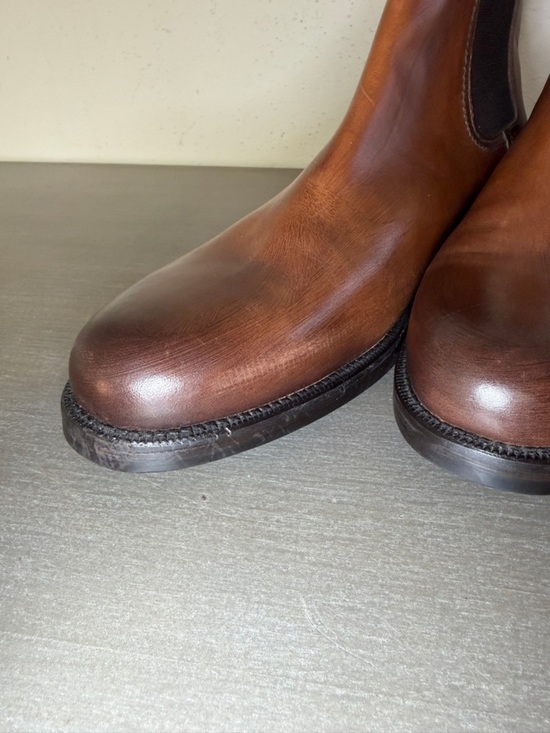 Bruno Magli Ponzi Mens Size 13 M Italian Calfskin Leather Chelsea Boots - New main image 8